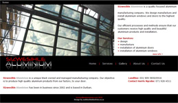 website design sizveslishlealuminium